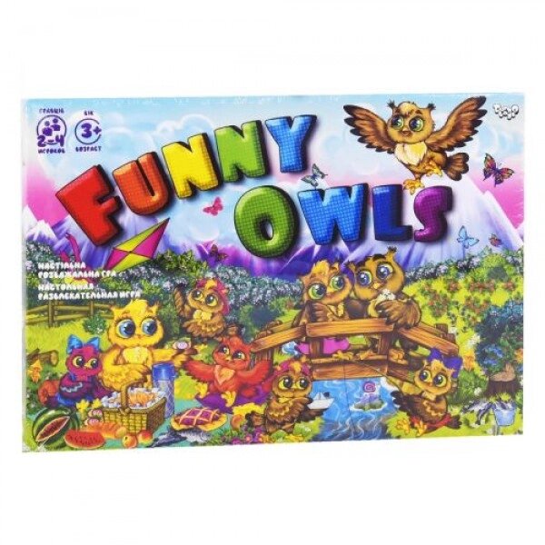 Настільна гра "Funny Owls" від компанії Інтернет-магазин  towershop.online - фото 1