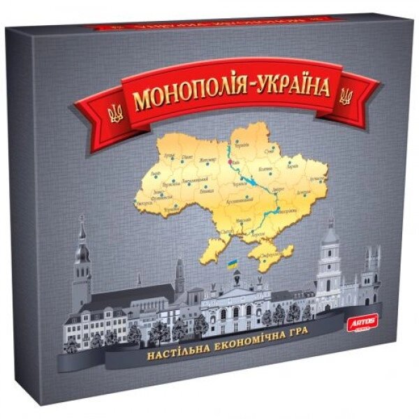 Настільна гра "Монополія Україна" ( укр ) від компанії Інтернет-магазин  towershop.online - фото 1