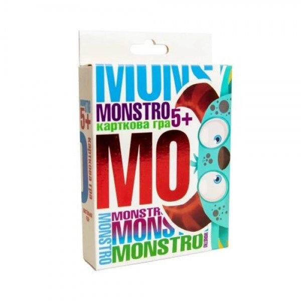 Настільна гра "Monstro" ( укр ) від компанії Інтернет-магазин  towershop.online - фото 1