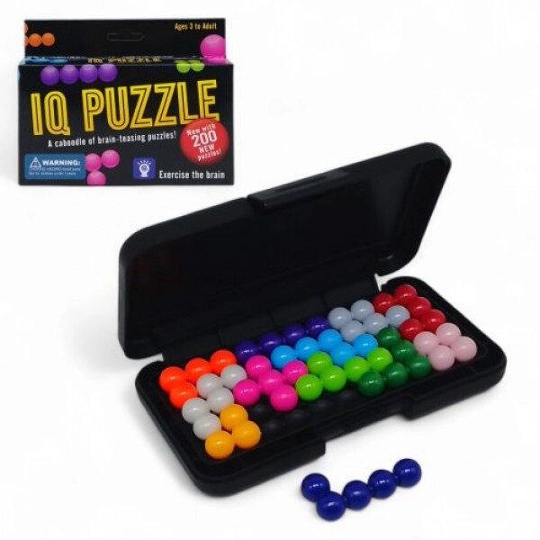 Настільна логічна гра-головоломка "IQ Puzzle", 2Д та 3Д від компанії Інтернет-магазин  towershop.online - фото 1