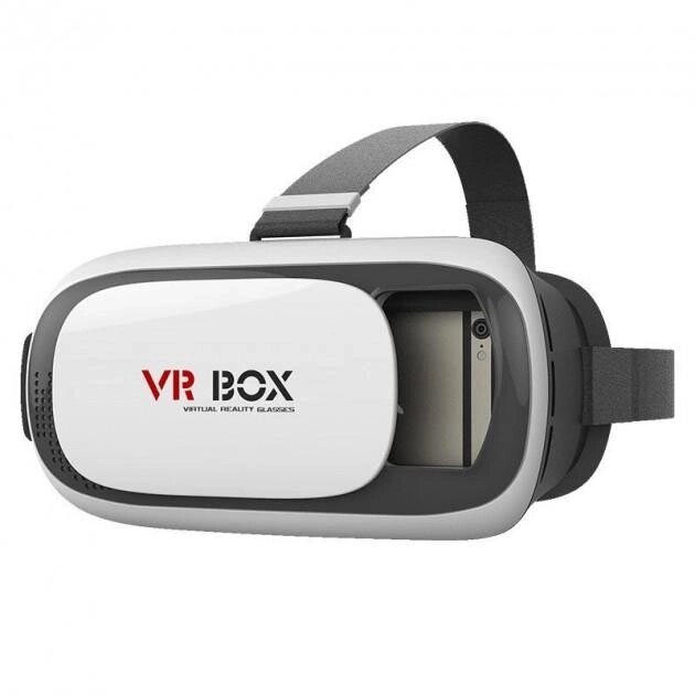 Окуляри віртуальної реальності з пультом VR BOX G2 для смартфонів із діагоналлю екранів від 4 до 6 дюймів від компанії Інтернет-магазин  towershop.online - фото 1