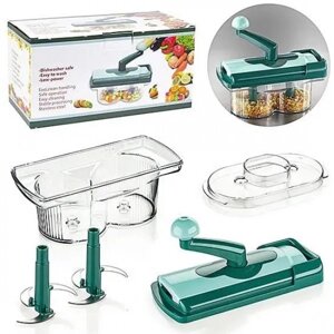 Овощерезка Nicer Dicer Twist багатофункціональна мультирезка, подрібнювач для продуктів