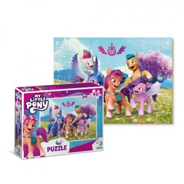 Пазли 2в1 "My Little Pony", 60 елементів від компанії Інтернет-магазин  towershop.online - фото 1