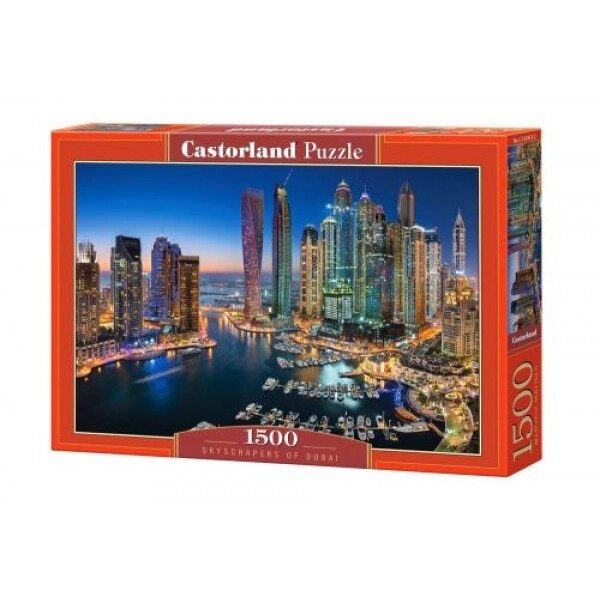 Пазли "Небоскрёби, Дубай, ОАЕ", 1500 елементів від компанії Інтернет-магазин  towershop.online - фото 1