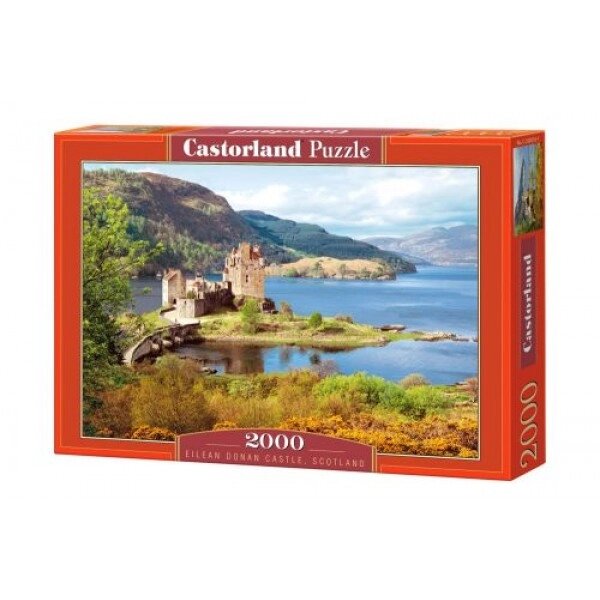 Пазли "Замок Ейлеан Донан, Шотландія, Eilean Donan Castle, Scotland", 2000 ел від компанії Інтернет-магазин  towershop.online - фото 1