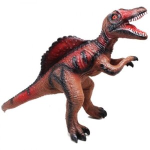 Гумовий динозавр "тиранозавр", коричневий