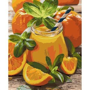 Картина за номерами "Натюрморт апельсинник"