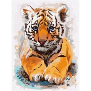 Картина за номерами "Маленький тигреня"