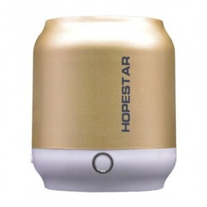 Портативна Bluetooth колонка Hopestar H8 FM, MP3, AUX, TF, USB/microUSB, Handsfree Золота