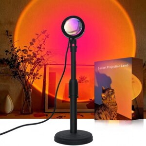 Лампа Атмосферна Проекційний Світильник Заката Atmosphere Sunset Lamp Q07