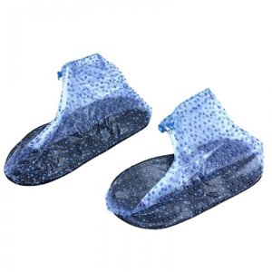 Водонепроникні чохли-бахіли на взуття від дощу розмір Розмір L Сині