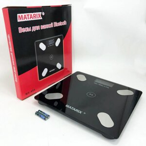 Підлога розумні фітнес ваги MATARIX MX-454 App Bluetooth Смарт ваги з додатком, для зважування людей