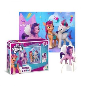 Пазл з картонною фігуркою «My Little Pony» 60 елементів в Львівській області от компании Интернет-магазин  towershop.online