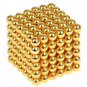 Neocub Neocube 216 5 мм кульки в металевому боксі золота