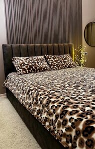 Комплект постільної білизни "Леопард" євро в Львівській області от компании Интернет-магазин  towershop.online