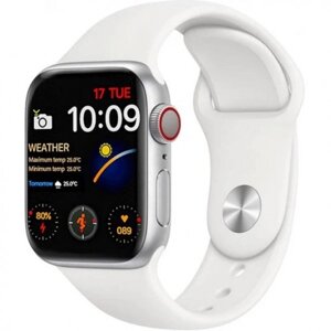 Розумний смарт годинник Smart Watch I7 PRO MAX з голосовим викликом тонометр пульсометр оксиметр. Колір білий