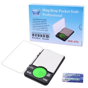 Ваги ювелірні Ming Heng Pocket Scale Professional MH-696 на 600 г, точні електронні ваги в Львівській області от компании Интернет-магазин  towershop.online