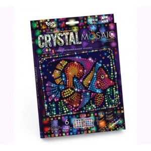 Набір для творчості креативної "CRYSTAL MOSAIC", "Рибка" в Львівській області от компании Интернет-магазин  towershop.online