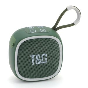 Портативна Bluetooth-колонка TG659 з ремінцем. Колір зелений в Львівській області от компании Интернет-магазин  towershop.online