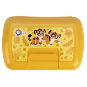 Lunchbox "Тигри", жовтий в Львівській області от компании Интернет-магазин  towershop.online
