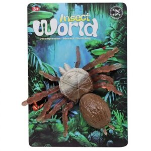 Павук гумовий "Insect world" (коричневий) в Львівській області от компании Интернет-магазин  towershop.online