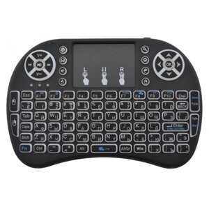 Бездротова клавіатура з тачпадом mini i8+ з Підсвічуванням і акумулятором