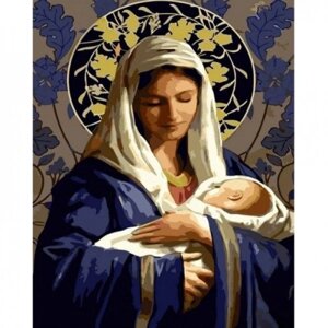 Картина за номерами Марія з Ісусом"