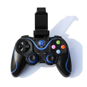 Бездротовий Bluetooth джойстик Gen Game V8 Чорний із синім в Львівській області от компании Интернет-магазин  towershop.online