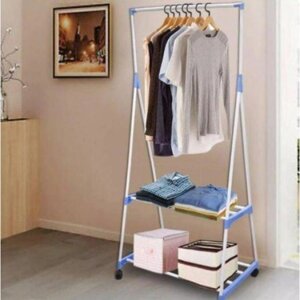 Двох ярусна пересувна вішалка для одягу Clothes Rack Multi-Function в Львівській області от компании Интернет-магазин  towershop.online