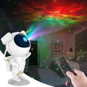 Світильник Космонавт 3D проектор Нічник Космонавт зоряне небо проектор всесвіту