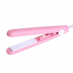 Міні плойка прасок для випрямлення волосся ProGemei GM-2990 Pink