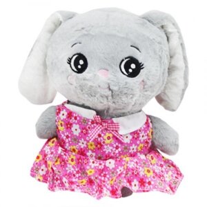 М'який заєць іграшок сірий у рожевому плаття в Львівській області от компании Интернет-магазин  towershop.online