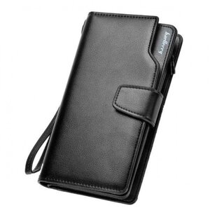 Чоловічий гаманець клатч портмоне барсетка Baellerry business S1063 Чорний