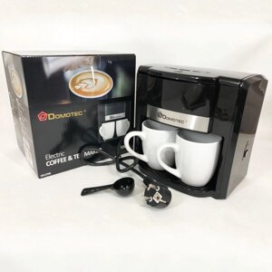 Крапельна кавоварка Domotec MS-0708 500 Вт з двома чашками в Львівській області от компании Интернет-магазин  towershop.online
