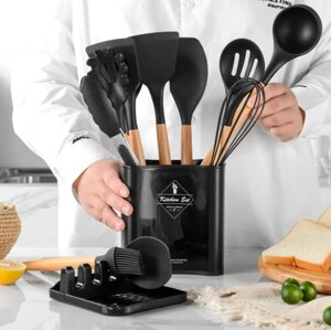 Набір кухонних пренадлежностей Kitchen Set 13 предметів Силікон в Львівській області от компании Интернет-магазин  towershop.online