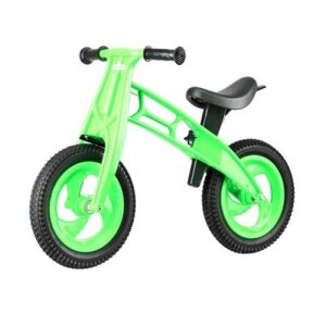 Беговел "Cross Bike" з надувними шинами, 12 "(зелений)