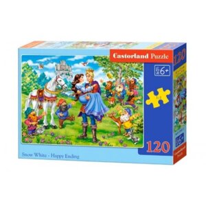 Пазли "Білосніжка і 7 гномів", 120 елементів в Львівській області от компании Интернет-магазин  towershop.online