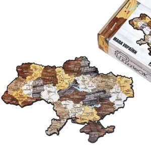 Дерев'яні головоломки "Карта України"