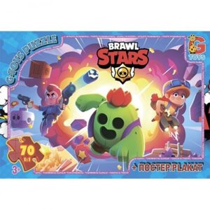 Пазли "Brawl Stars", 70 ел в Львівській області от компании Интернет-магазин  towershop.online