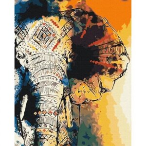 Картина за номерами "Узори слона"