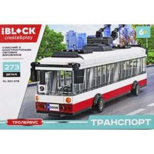 Конструктор "IBLOCK: Тролейбус, 273 деталі