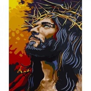 Картина за номерами "Ісус в терновому вінку"