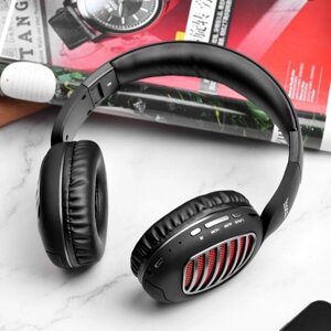 Бездротові Bluetooth навушники Hoco W23 Brilliant Sound Чорні