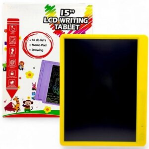 Планшет для малювання "Writing Tablet" (15"), жовтий в Львівській області от компании Интернет-магазин  towershop.online