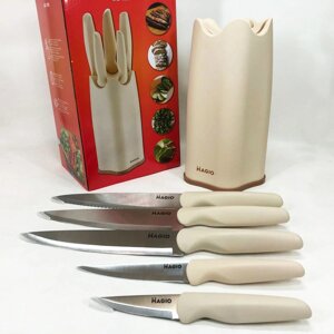 Набір ножів універсальний кухонний Magio MG-1090, кухонні кухонні ножі набір, кухонні ножі