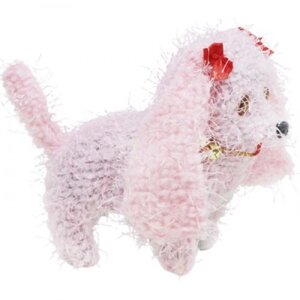Інтерактивна собачка "Пухнастик", рожева