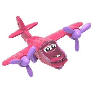 Пластикова іграшка "Літак"рожевий)