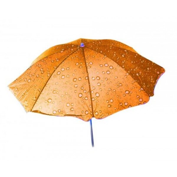Пляж парасольки "Краплі" (апельсин) від компанії Інтернет-магазин  towershop.online - фото 1