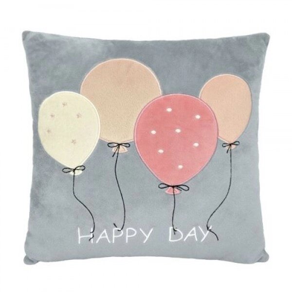 Подушка декоративна "Happy Day" (33х33 см) від компанії Інтернет-магазин  towershop.online - фото 1