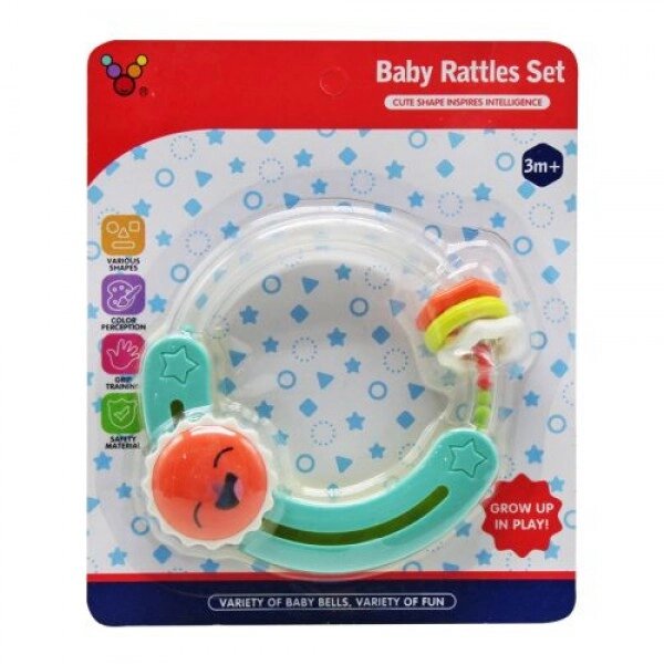 Погремушка дитяча "Baby Rattles Set" від компанії Інтернет-магазин  towershop.online - фото 1